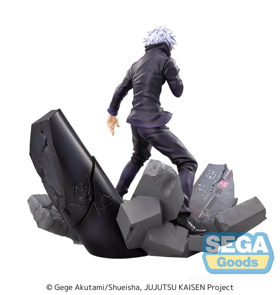 Jujutsu Kaisen Figurizm Luminasta PVC Figur Shibuya Incident Satoru Gojo Unlimited Void 21 cm Sega