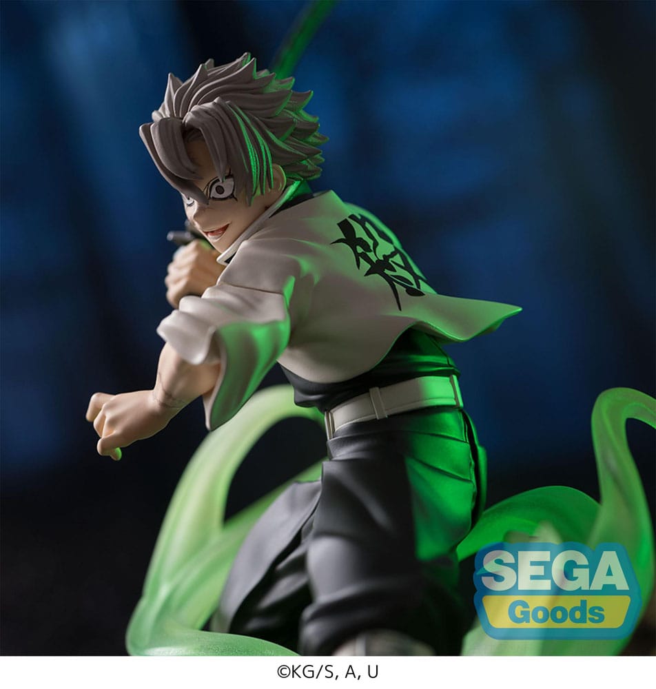 Demon Slayer: Kimetsu no Yaiba Xross Link Anime PVC Figur Sanemi Shinazugawa Hashira Training Arc 12 cm Sega