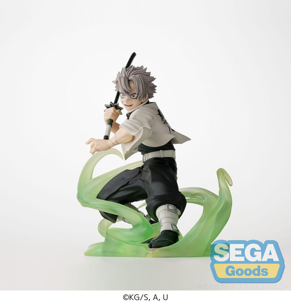 Demon Slayer: Kimetsu no Yaiba Xross Link Anime PVC Figur Sanemi Shinazugawa Hashira Training Arc 12 cm Sega