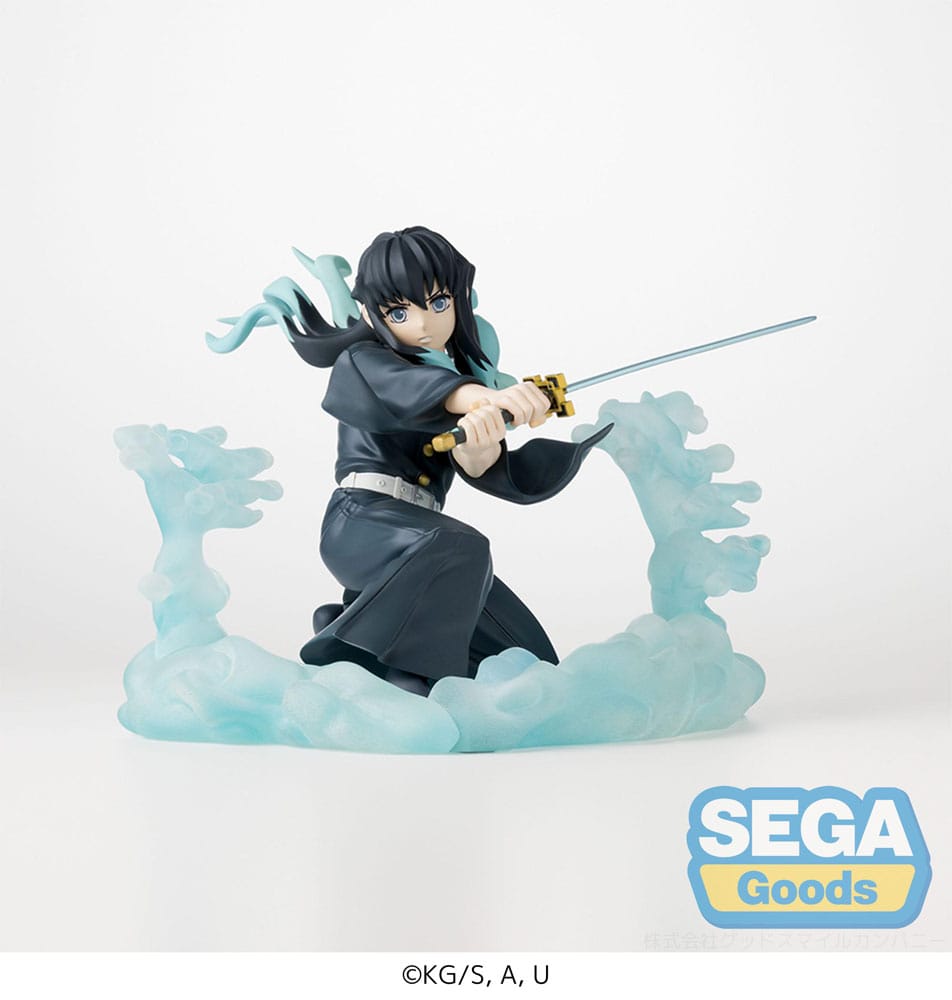 Demon Slayer: Kimetsu no Yaiba Xross Link Anime PVC Figur Muichiro Tokito Hashira Training Arc 11 cm Sega