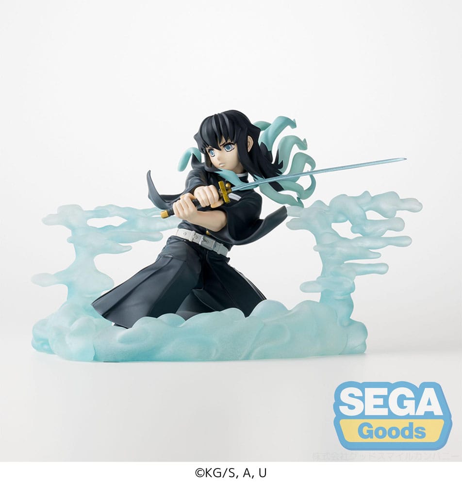 Demon Slayer: Kimetsu no Yaiba Xross Link Anime PVC Figur Muichiro Tokito Hashira Training Arc 11 cm Sega