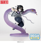 Demon Slayer: Kimetsu no Yaiba Xross Link Anime PVC Figur Obanai Iguro Hashira Training Arc 14 cm Sega
