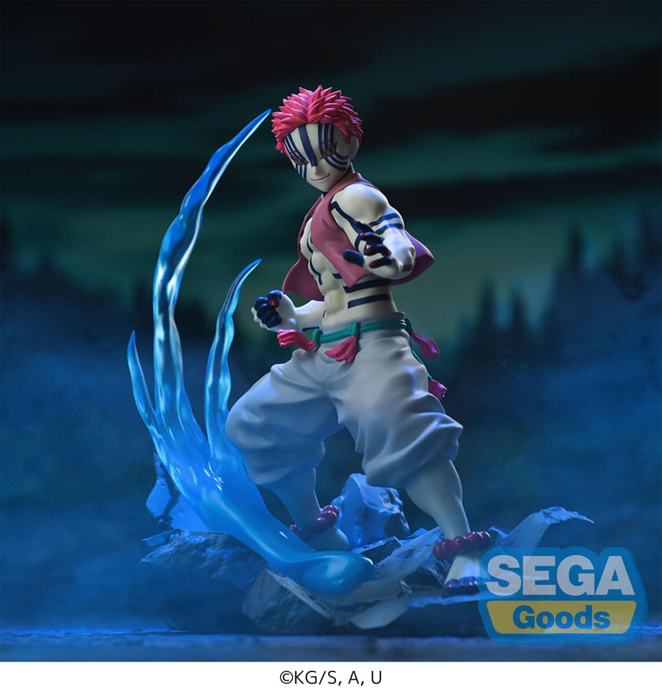 Demon Slayer: Kimetsu no Yaiba Xross Link Anime PVC Figur Akaza 12 cm Sega