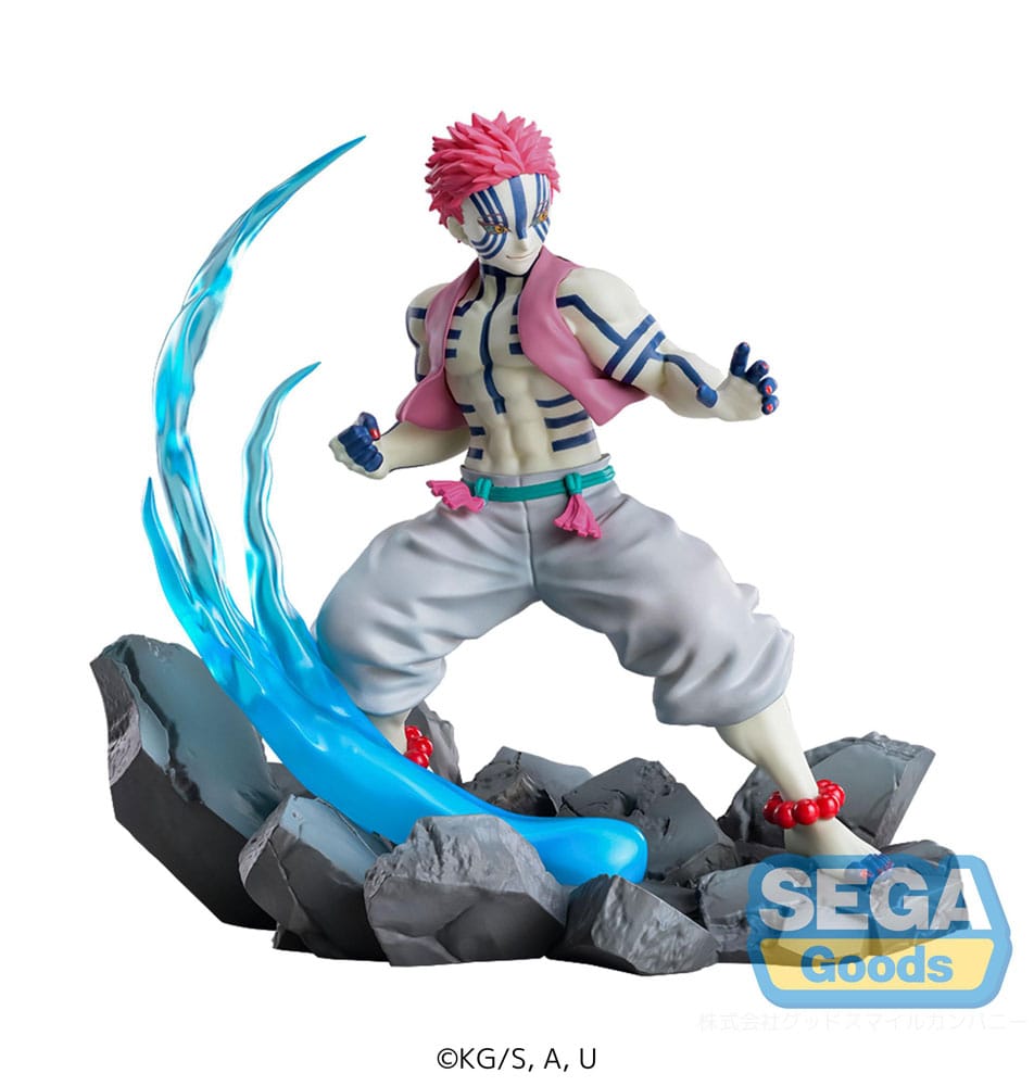 Demon Slayer: Kimetsu no Yaiba Xross Link Anime PVC Figur Akaza 12 cm Sega
