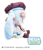 Karaktärsångserie 01: Hatsune Miku Fuwa Petit gosedjur Snow Miku 2026 Dodeka Jumbo 50 cm