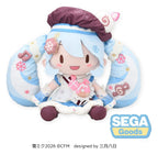 Karaktärsångserie 01: Hatsune Miku Fuwa Petit gosedjur Snow Miku 2026 Dodeka Jumbo 50 cm