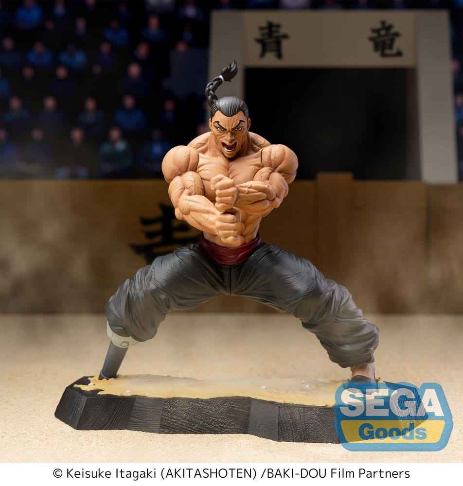 Baki-Dou Luminasta PVC-figur Kaioh Retsu 15 cm