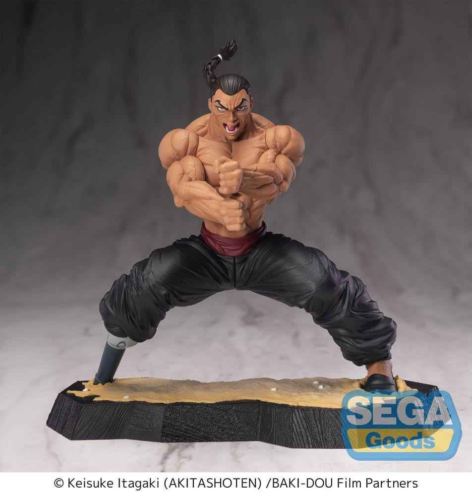 Baki-Dou Luminasta PVC-figur Kaioh Retsu 15 cm