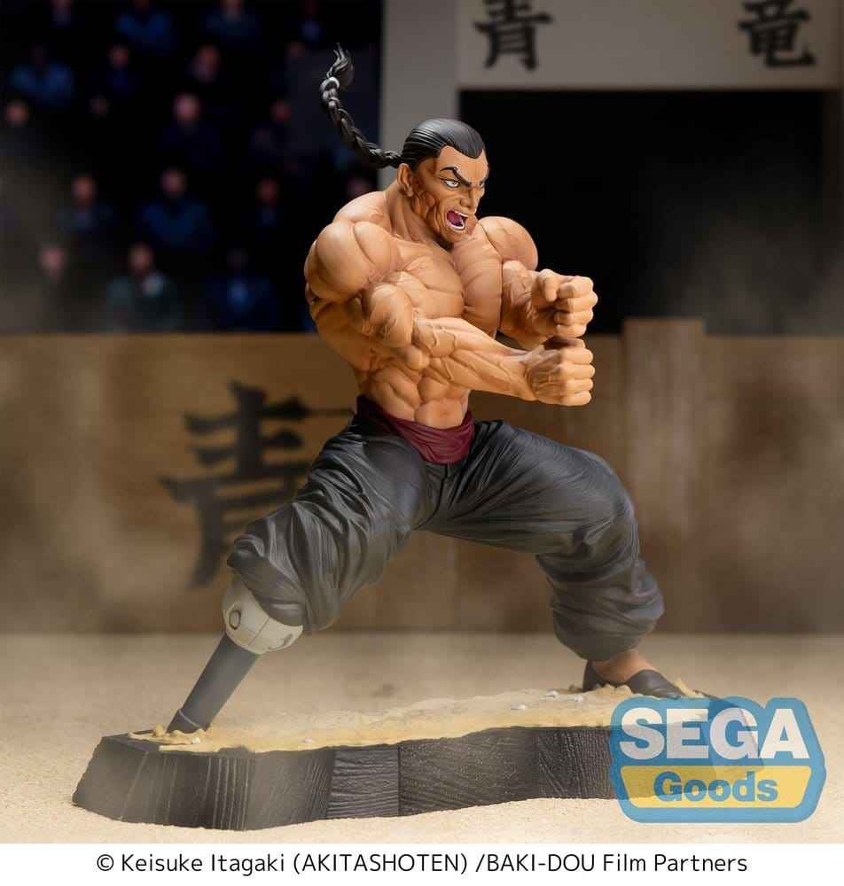 Baki-Dou Luminasta PVC-figur Kaioh Retsu 15 cm