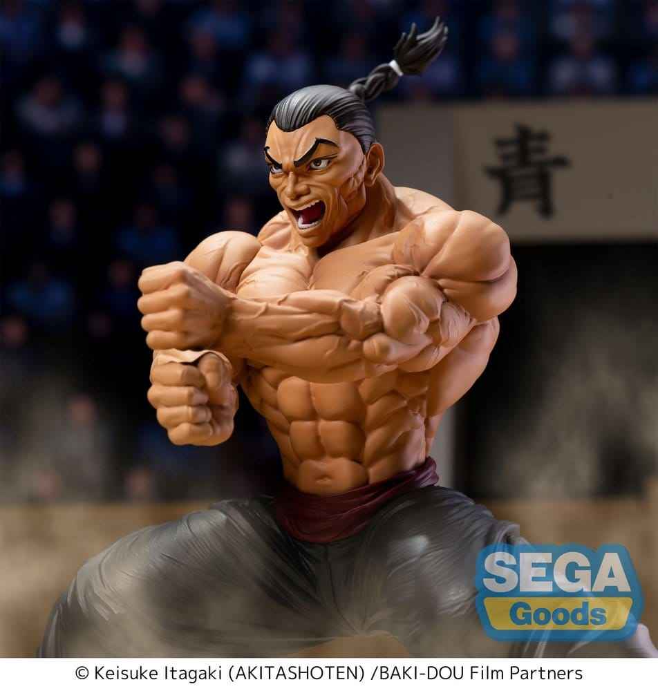 Baki-Dou Luminasta PVC-figur Kaioh Retsu 15 cm