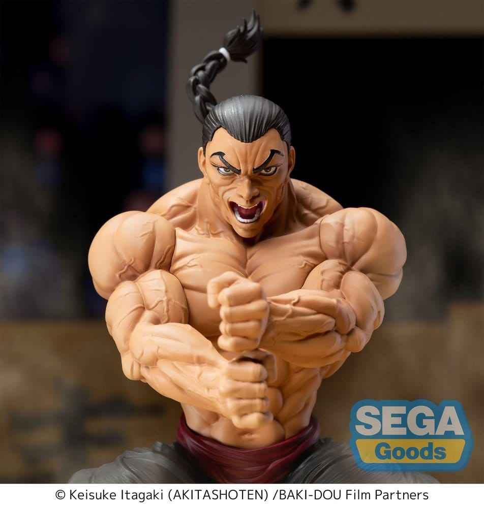 Baki-Dou Luminasta PVC-figur Kaioh Retsu 15 cm