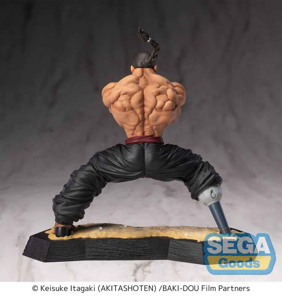 Baki-Dou Luminasta PVC-figur Kaioh Retsu 15 cm