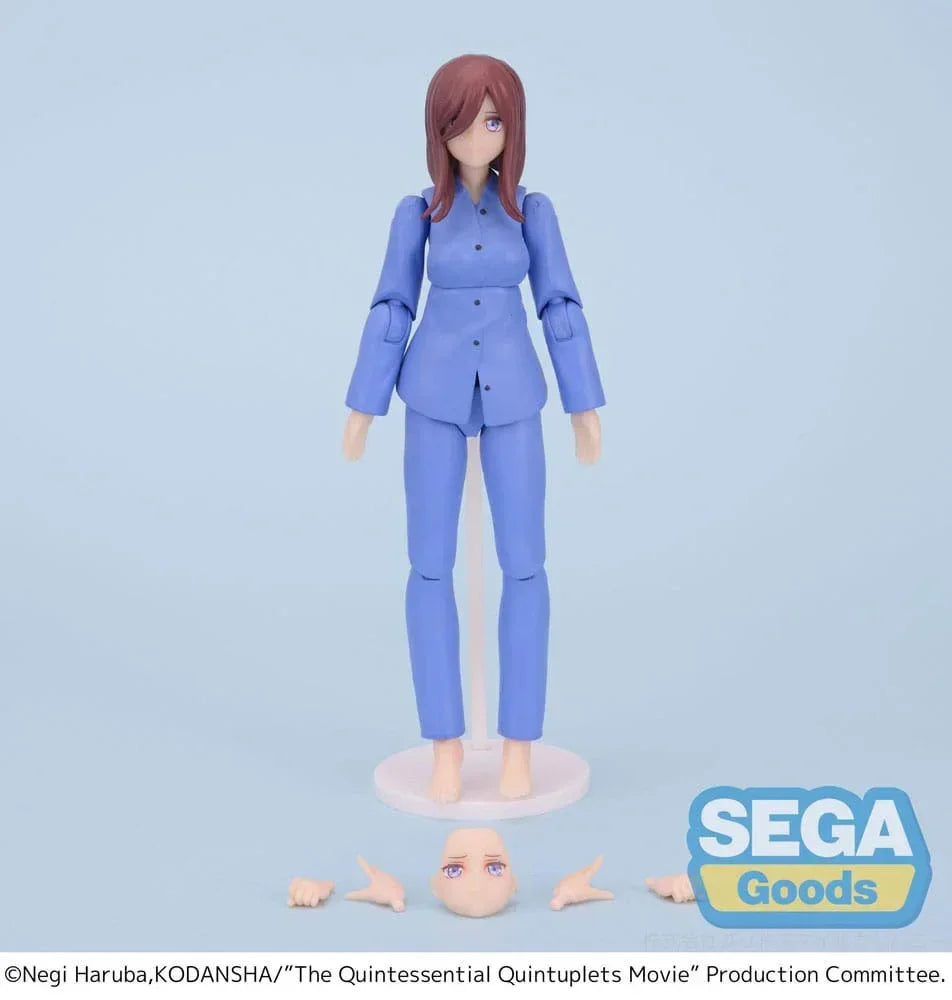 The Quintessential Quintuplets Action Figure - Miku Nakano 15 cm Sega