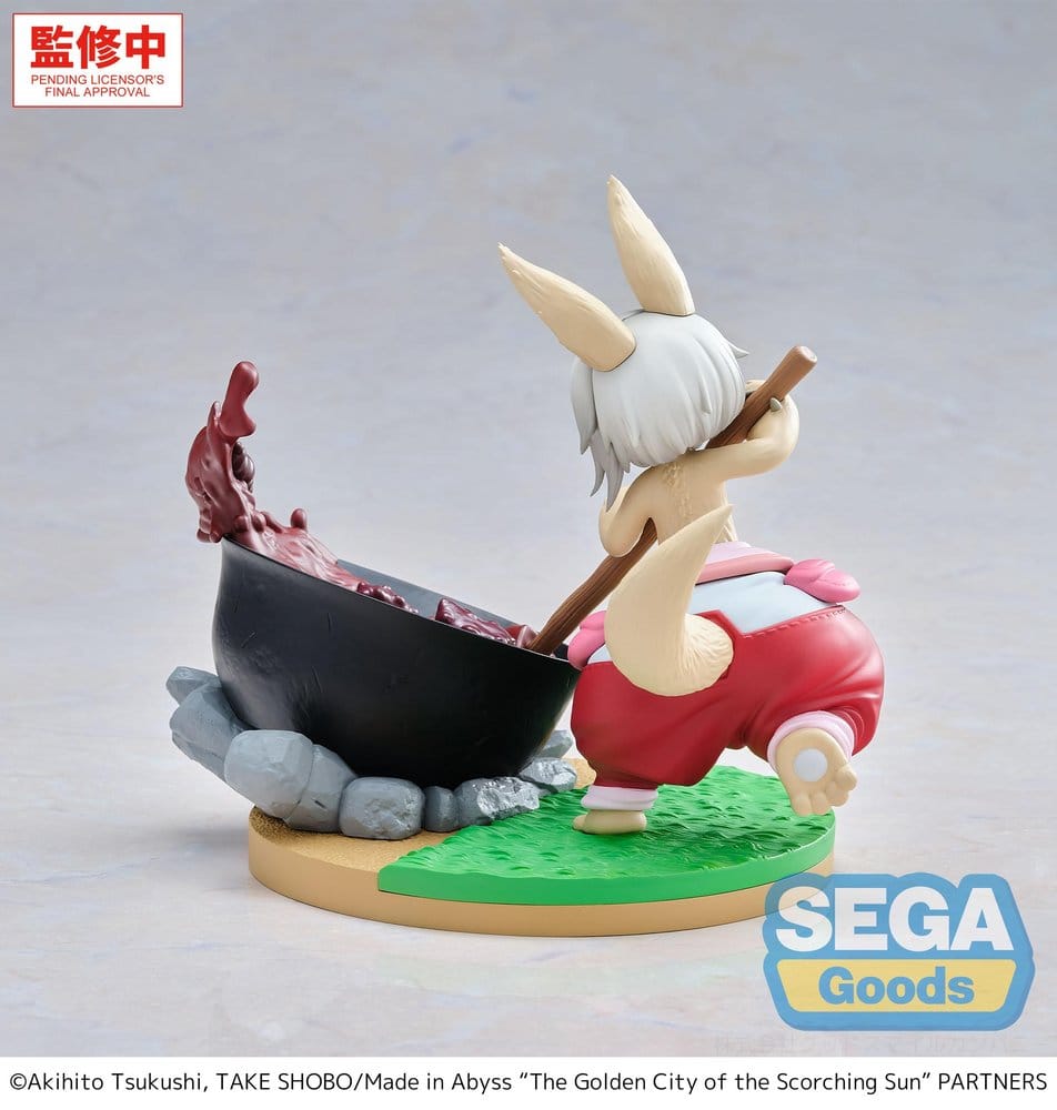 Made in Abyss: The gyllene staden under den brännande solen Luminasta PVC-figur Nanachi ~Drömmer om måltiden~ 14 cm