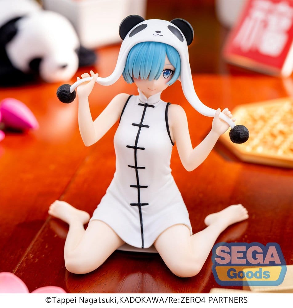 Re:Zero Starting Life in Another World Yumemirize PVC Figur Rem Panda 11 cm