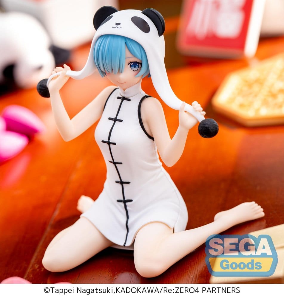 Re:Zero Starting Life in Another World Yumemirize PVC Figur Rem Panda 11 cm