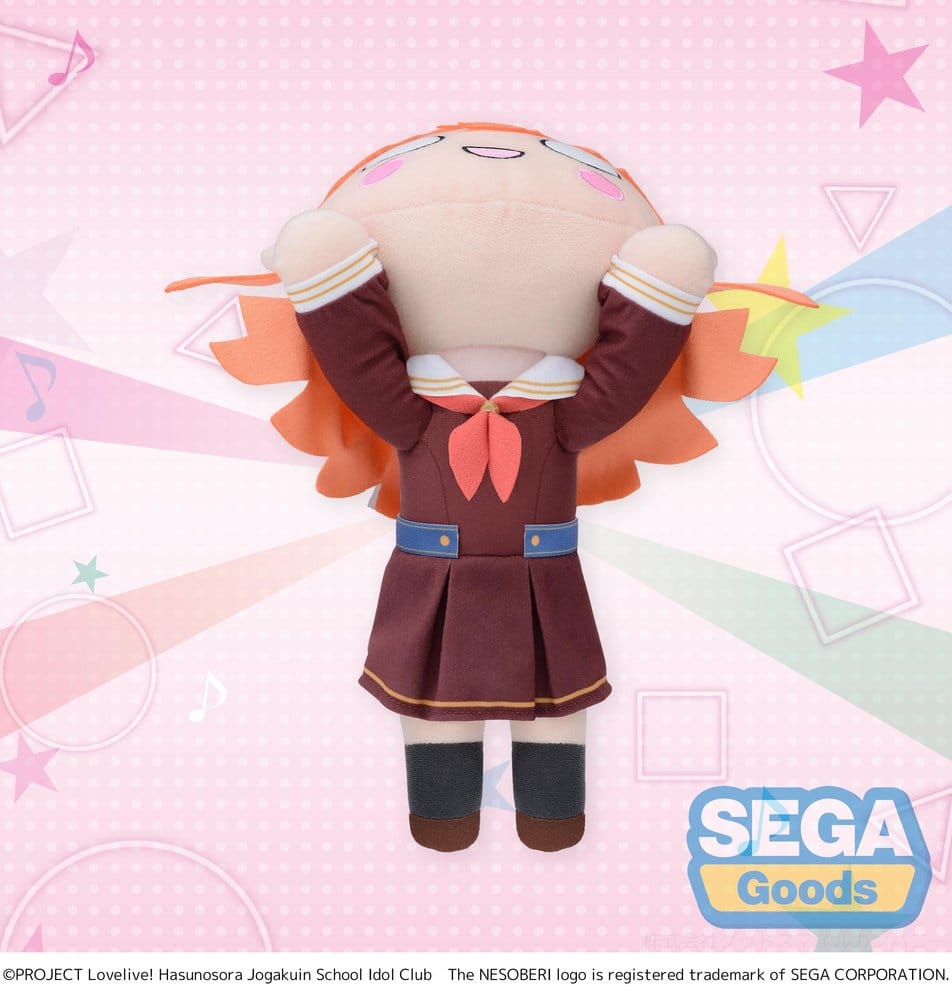 Love Live! Nesoberi (Liggläge) gosedjur Hinoshita Kaho vinteruniform (M) 16 cm