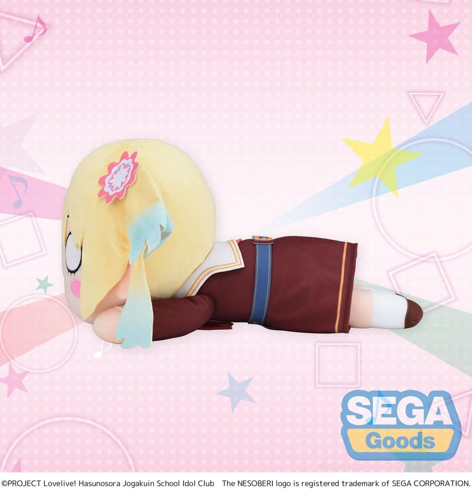 Love Live! Nesoberi (Lay-Down) gosedjur Osawa Rurino - Winter Uniform (M) 16 cm