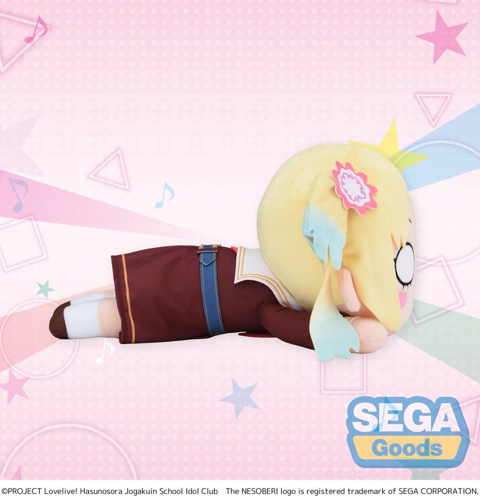 Love Live! Nesoberi liggande gosedjur Osawa Rurino - Vinteruniform (M) 16 cm