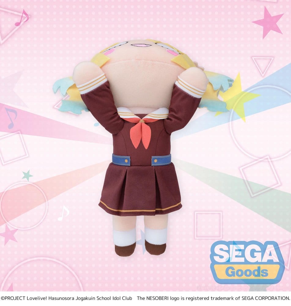 Love Live! Nesoberi liggande gosedjur Osawa Rurino - Vinteruniform (M) 16 cm