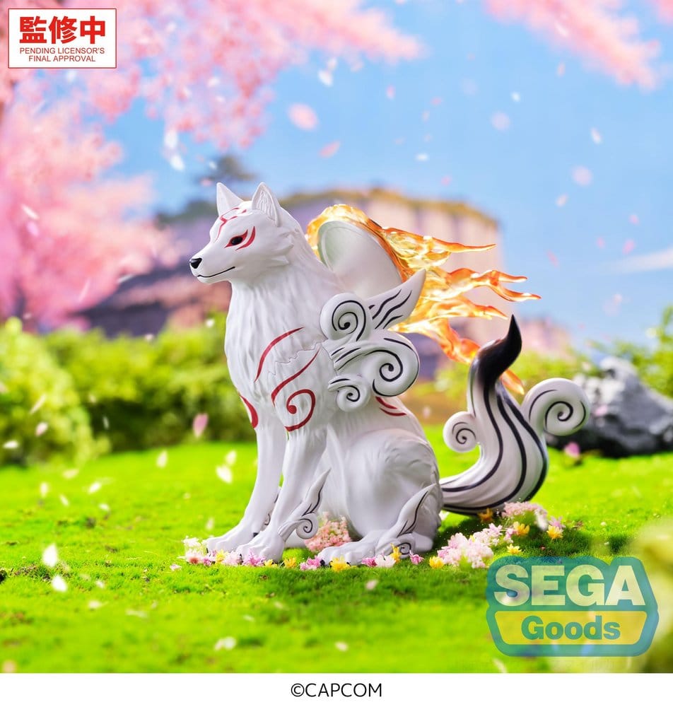 Okami High Premium Figure PVC Figure Amaterasu 14 cm