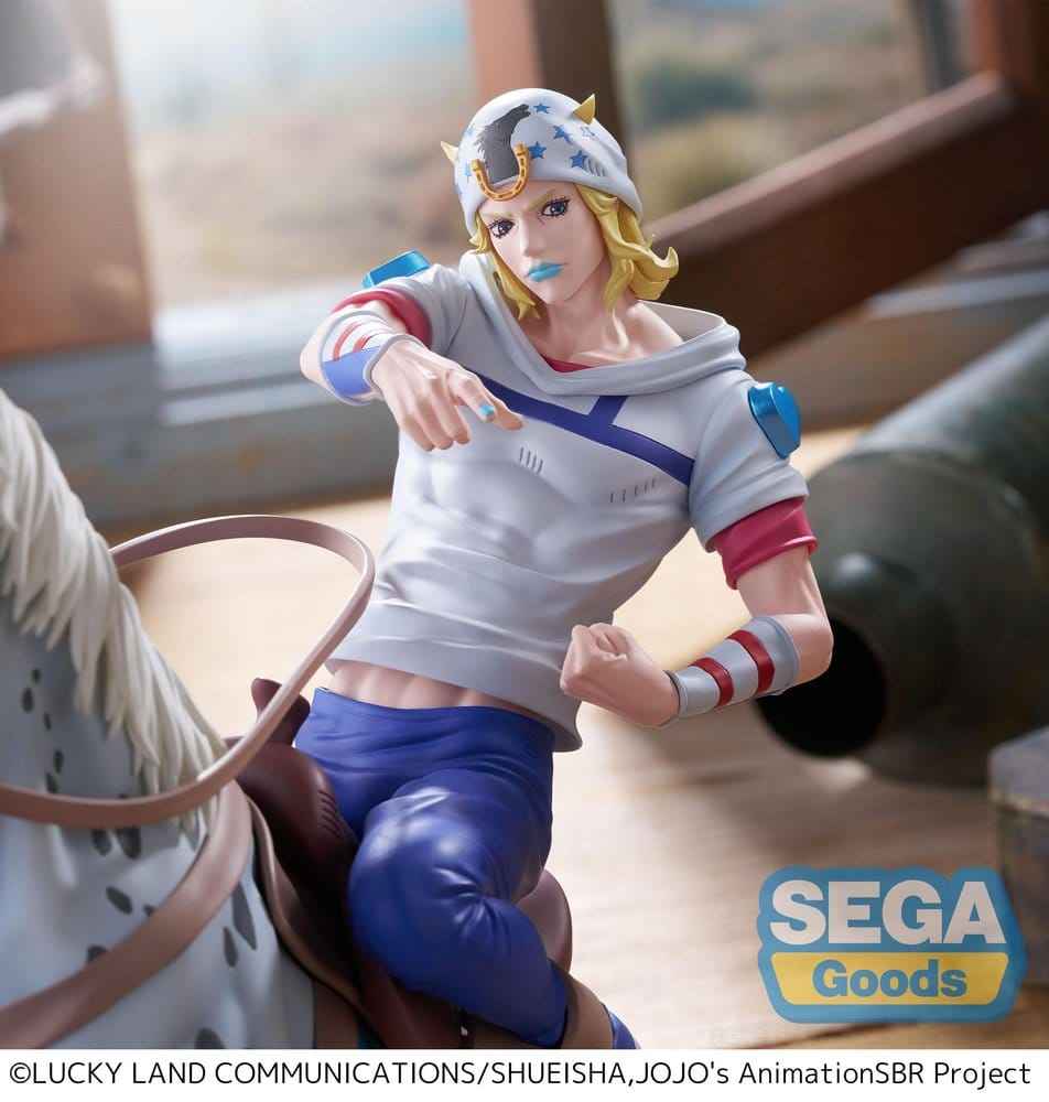 JoJo's Bizarre Adventure: Steel Ball Run XrossLinkMAX PVC-figur Johnny Joestar 18 cm