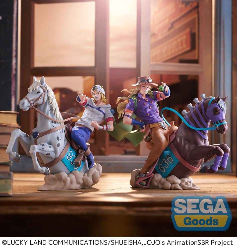 JoJo's Bizarre Adventure: Steel Ball Run XrossLinkMAX PVC-figur Gyro Zeppeli 18 cm