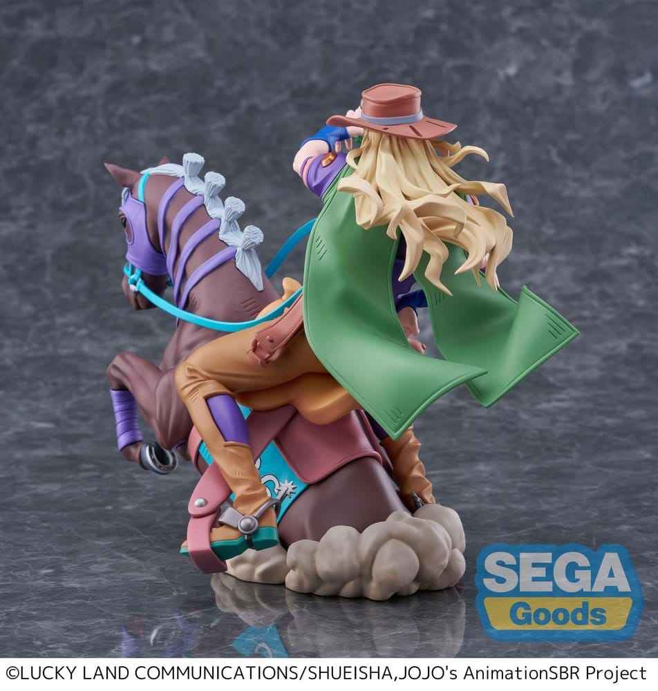 JoJo's Bizarre Adventure: Steel Ball Run XrossLinkMAX PVC-figur Gyro Zeppeli 18 cm