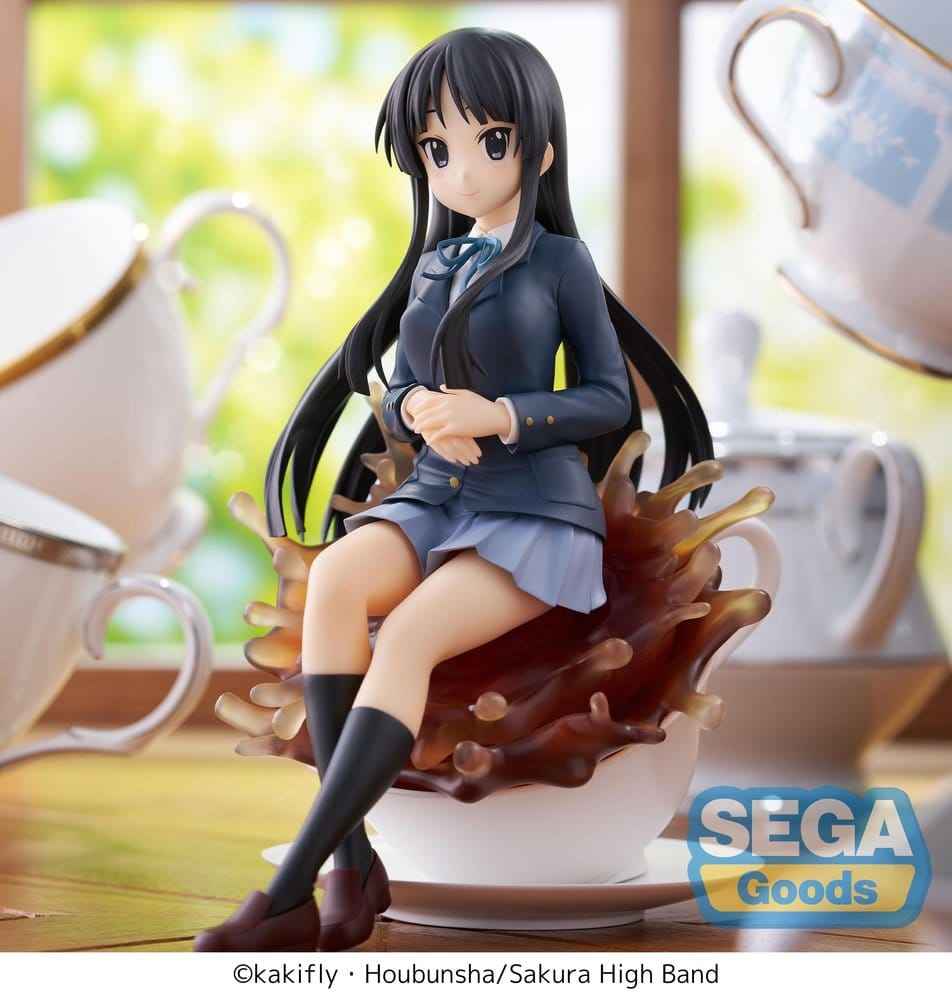 K-ON! Luminasta PVC-figur Mio Akiyama 16 cm