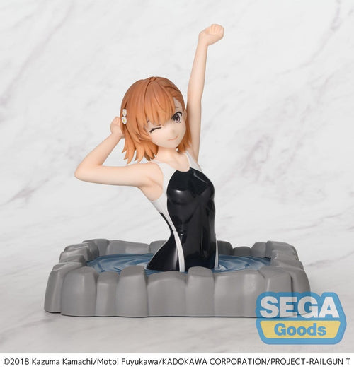 A Certain Scientific Railgun T Thermae Utopia PVC Figure Mikoto Misaka 14 cm