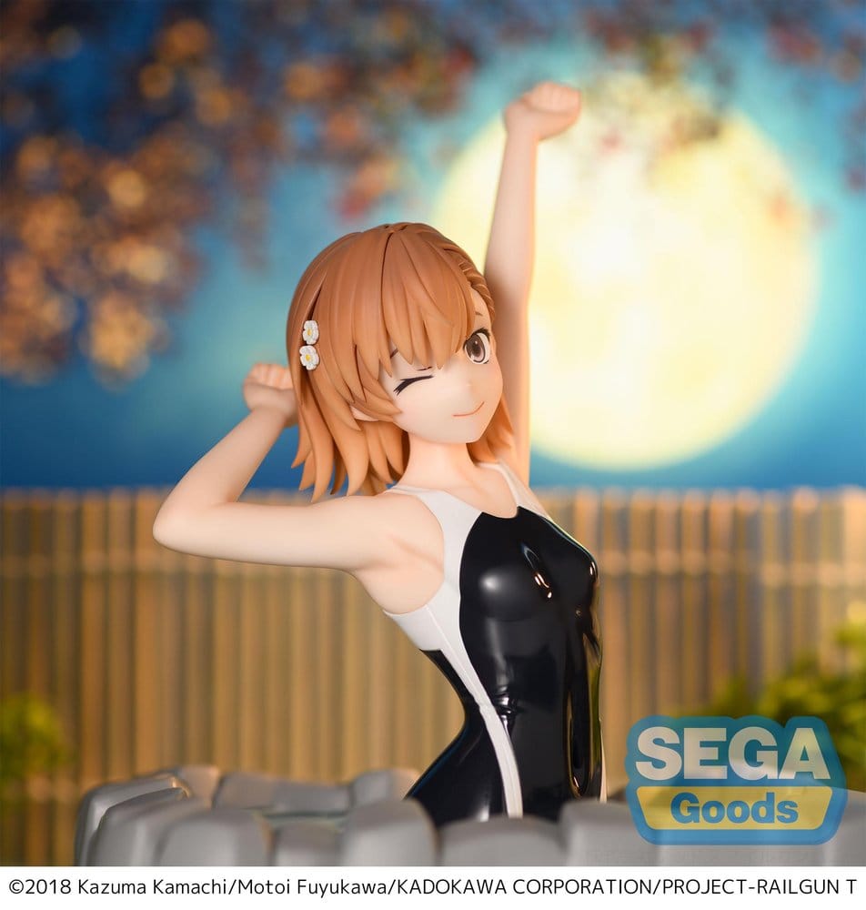 A Certain Scientific Railgun T Thermae Utopia PVC-figur Mikoto Misaka 14 cm