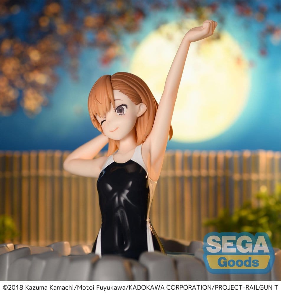 A Certain Scientific Railgun T Thermae Utopia PVC Figure Mikoto Misaka 14 cm