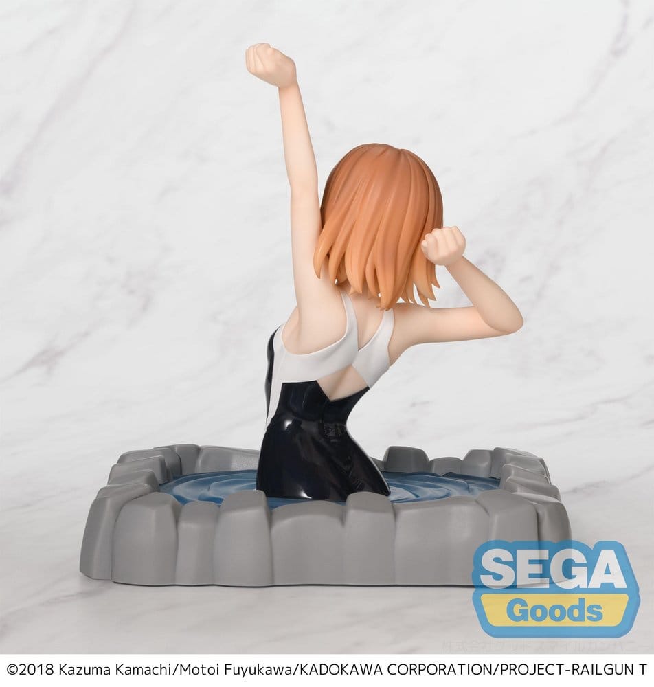 A Certain Scientific Railgun T Thermae Utopia PVC Figure Mikoto Misaka 14 cm