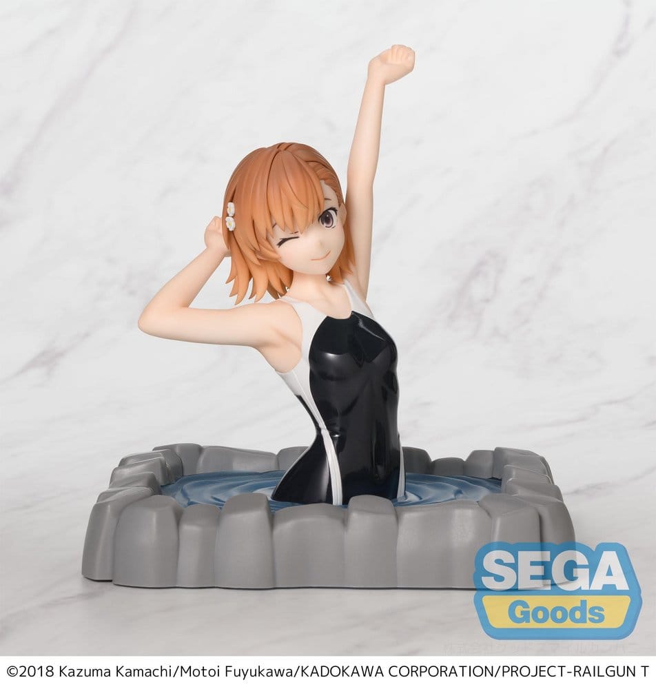 A Certain Scientific Railgun T Thermae Utopia PVC-figur Mikoto Misaka 14 cm