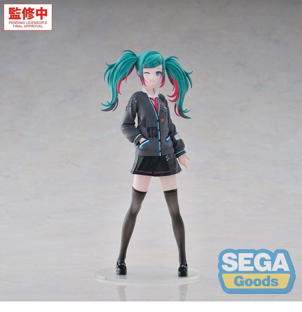 Hatsune Miku: Colorful Stage! XStellar PVC Figure School SEKAI ~Brand New World~ 19 cm
