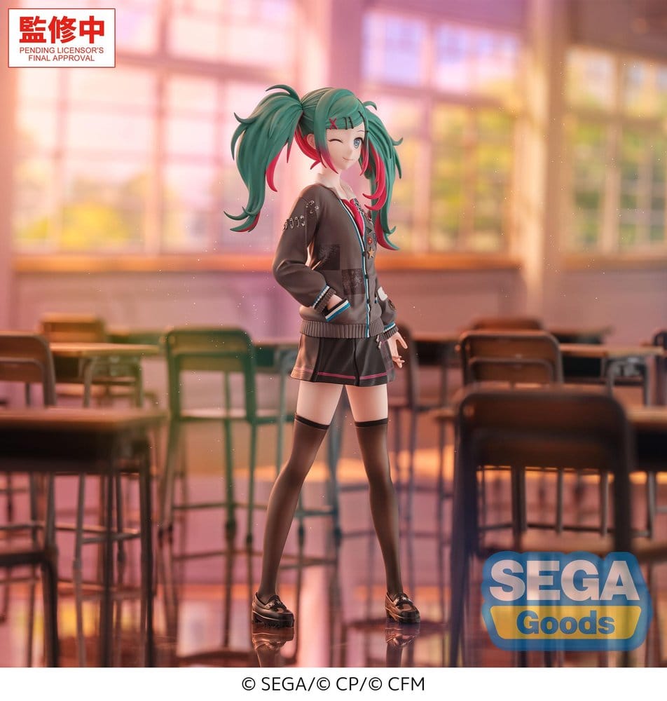 Hatsune Miku: Colorful Stage! XStellar PVC Figure School SEKAI ~Brand New World~ 19 cm