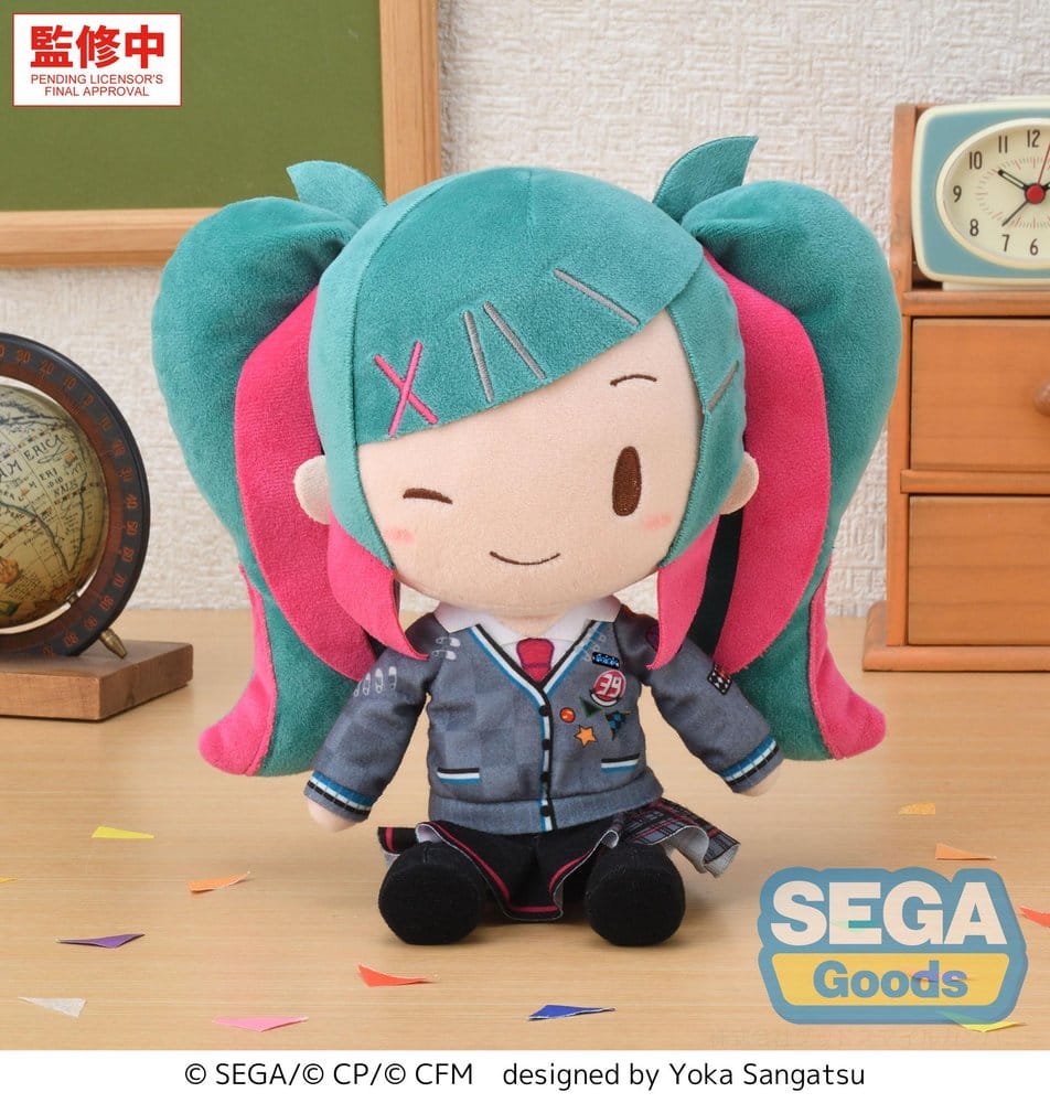 Hatsune Miku: Colorful Stage! mjukisdjur fuwa petit M -School SEKAI Hatsune Miku-