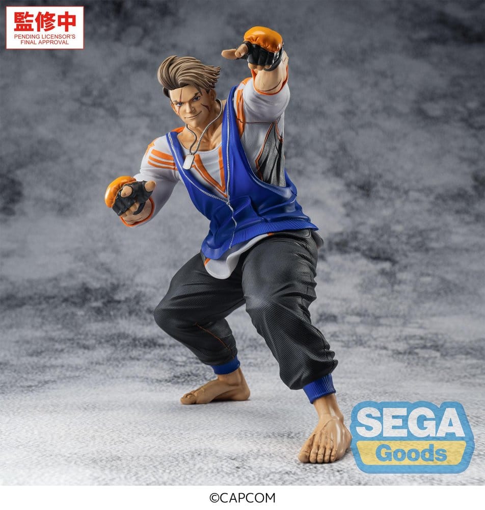 Street Fighter 6 FIGURIZMa PVC-figur Luke, cirka 22 cm hög