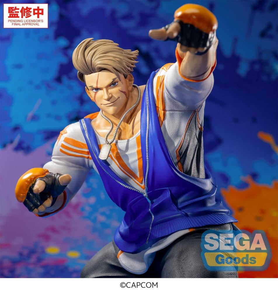 Street Fighter 6 FIGURIZMa PVC-figur Luke, cirka 22 cm hög