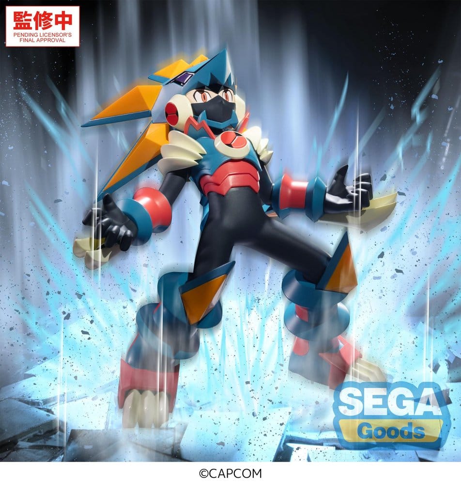 Mega Man Battle Network Luminasta PVC-figur Mega Man Gregar Beast 17 cm
