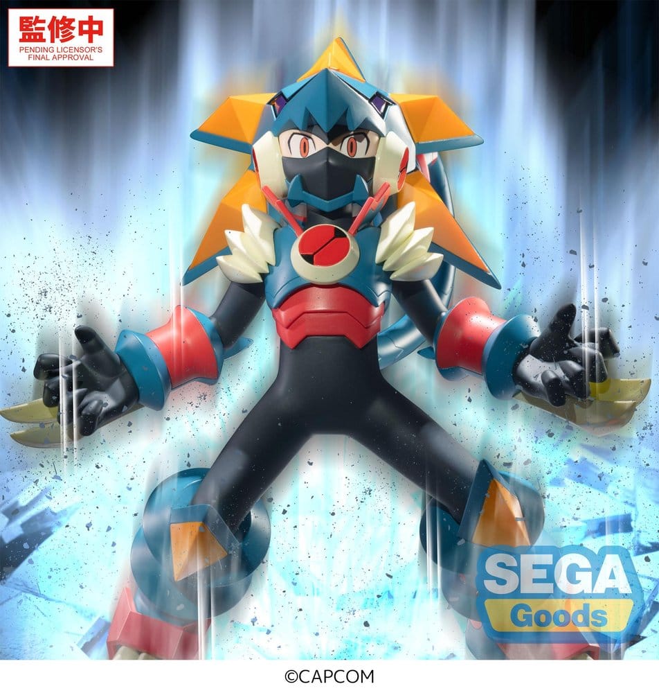 Mega Man Battle Network Luminasta PVC-figur Mega Man Gregar Beast 17 cm