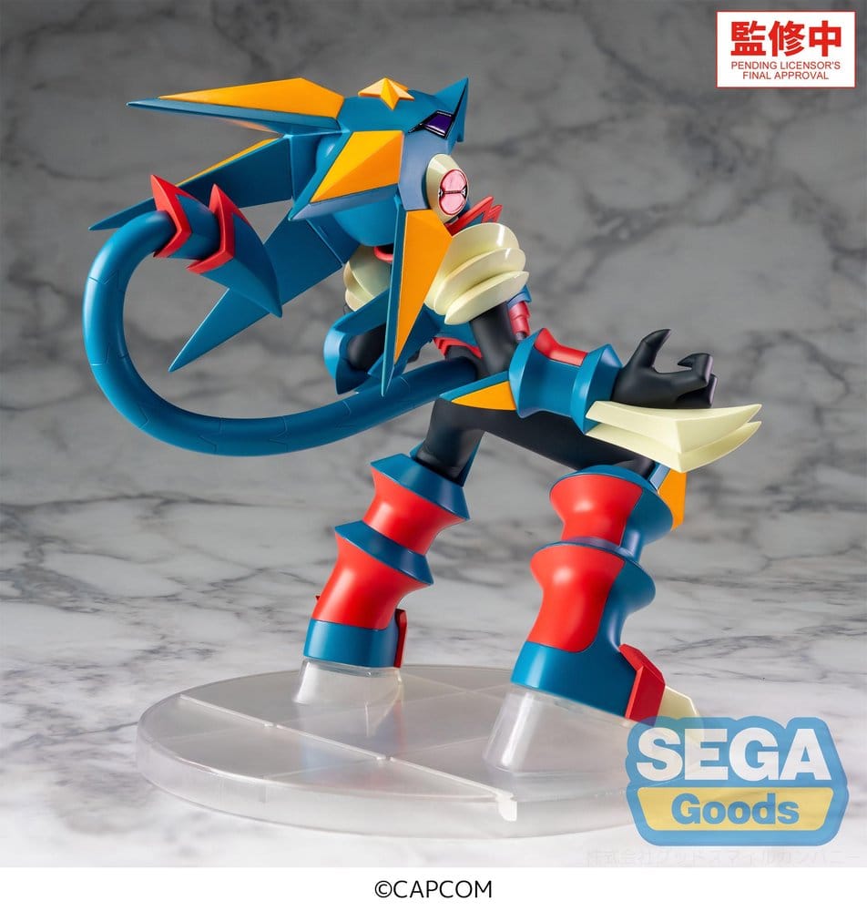 Mega Man Battle Network Luminasta PVC-figur Mega Man Gregar Beast 17 cm