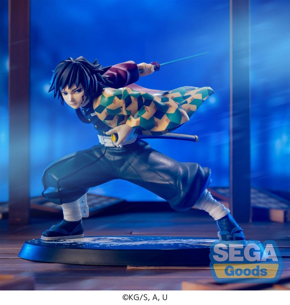 Demon Slayer: Kimetsu no Yaiba Luminasta PVC-figur Giyu Tomioka Väckt version 15 cm