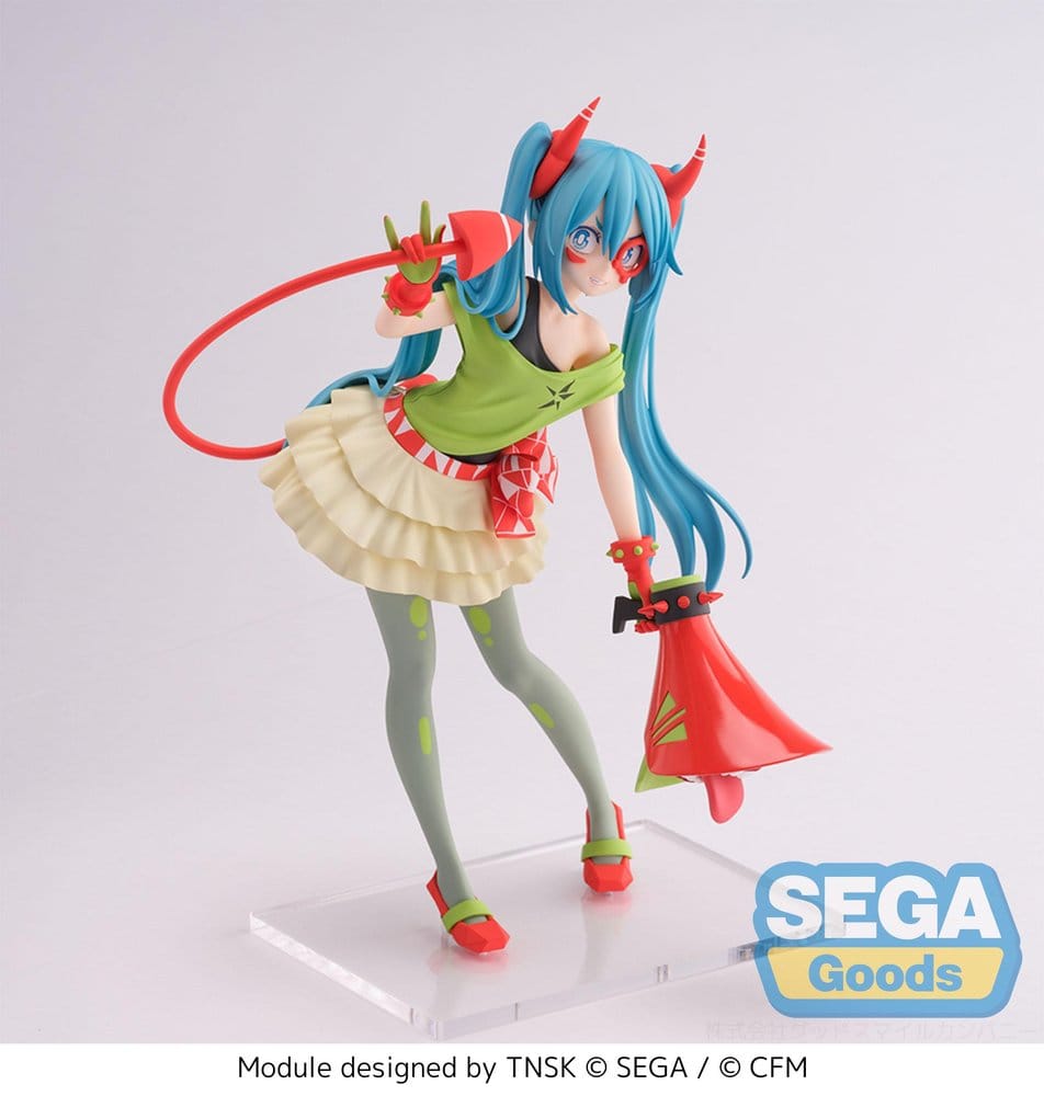 Hatsune Miku Project DIVA X FIGURIZMa PVC-figur Hatsune Miku DE:MONSTAR T.R. 22 cm