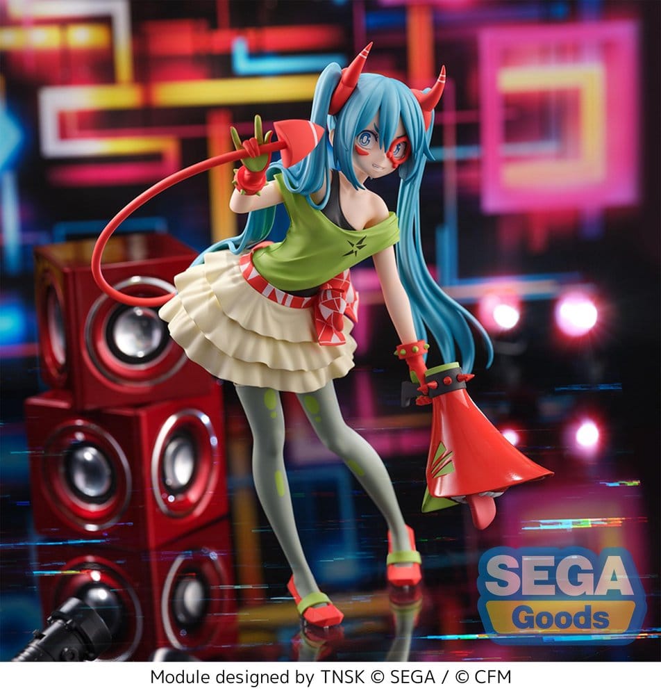 Hatsune Miku Project DIVA X FIGURIZMa PVC-figur Hatsune Miku DE:MONSTAR T.R. 22 cm