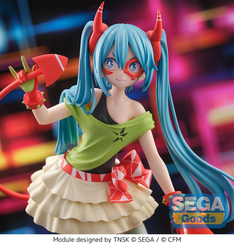 Hatsune Miku Project DIVA X FIGURIZMa PVC-figur Hatsune Miku DE:MONSTAR T.R. 22 cm