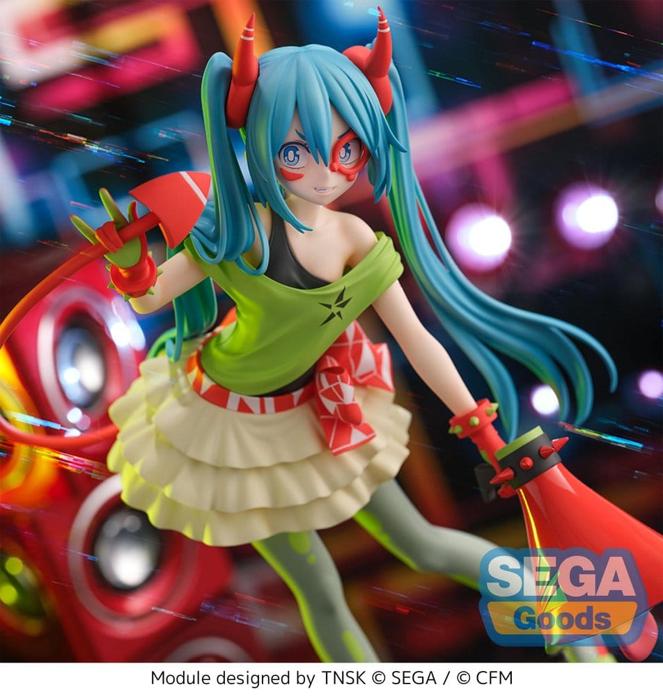 Hatsune Miku Project DIVA X FIGURIZMa PVC-figur Hatsune Miku DE:MONSTAR T.R. 22 cm