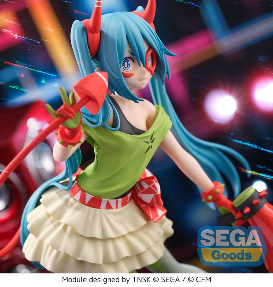 Hatsune Miku Project DIVA X FIGURIZMa PVC-figur Hatsune Miku DE:MONSTAR T.R. 22 cm