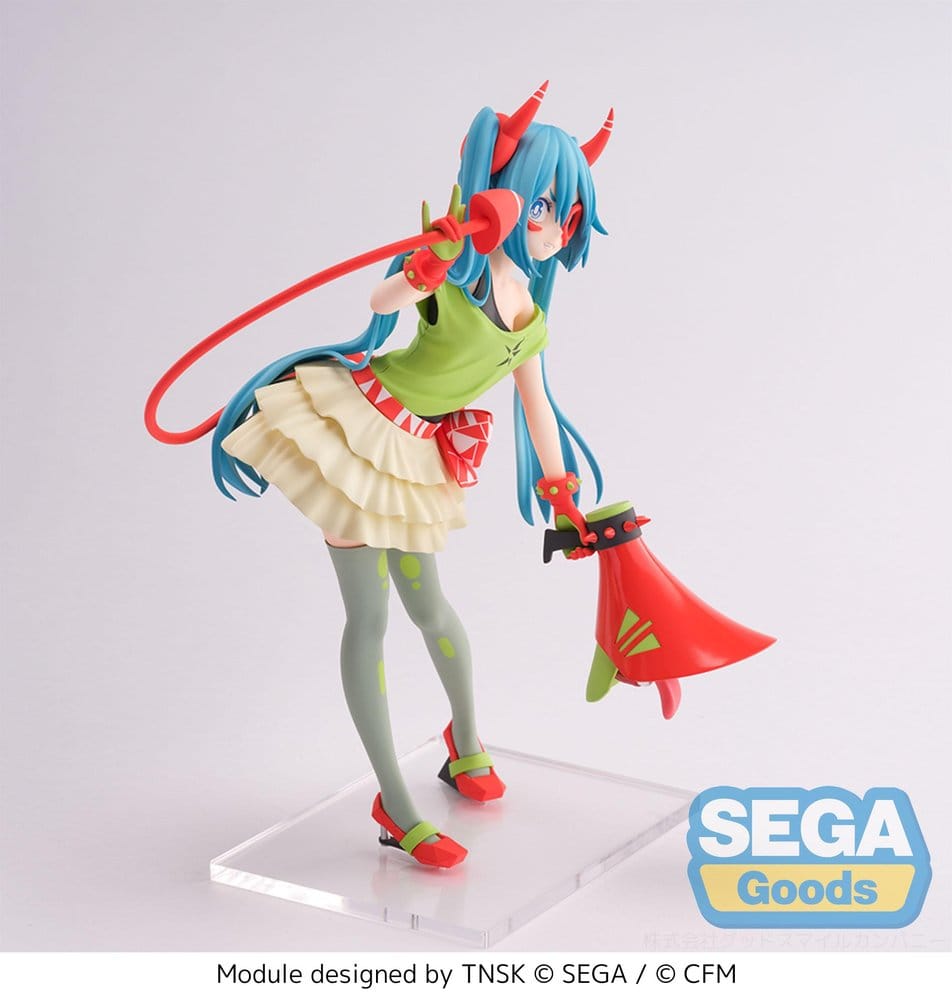 Hatsune Miku Project DIVA X FIGURIZMa PVC-figur Hatsune Miku DE:MONSTAR T.R. 22 cm