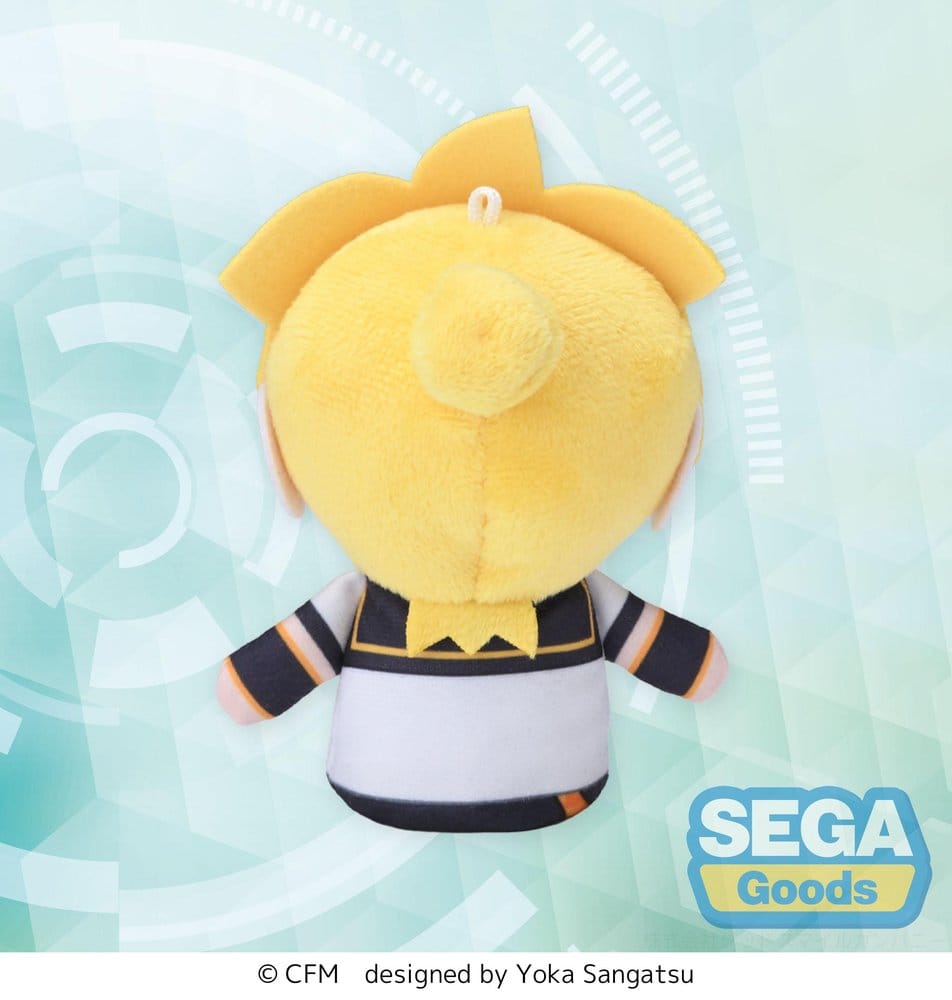 Kagamine Rin & Len Fuwa Petit Plush Figure Kagamine Len Finger Mascot 10 cm
